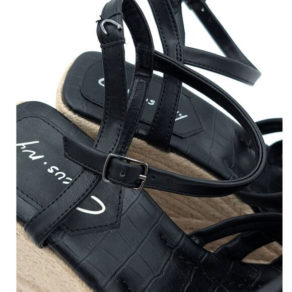 Circus NY Irene Strappy Espadrille Platform Wedge Sandals Women's Size US9.5M - Picture 11 of 11